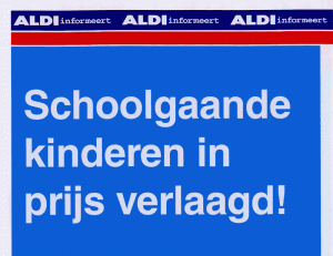 Aldi informeert - Schoolgaande kinderen in prijs verlaagd! Aldi informeert - Schoolgaande kinderen in prijs verlaagd!